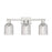 Innovations Bridal Veil 3Lt 24" Bath, Satin Nickel/Clear - 716-3W-SN-G559-5CL
