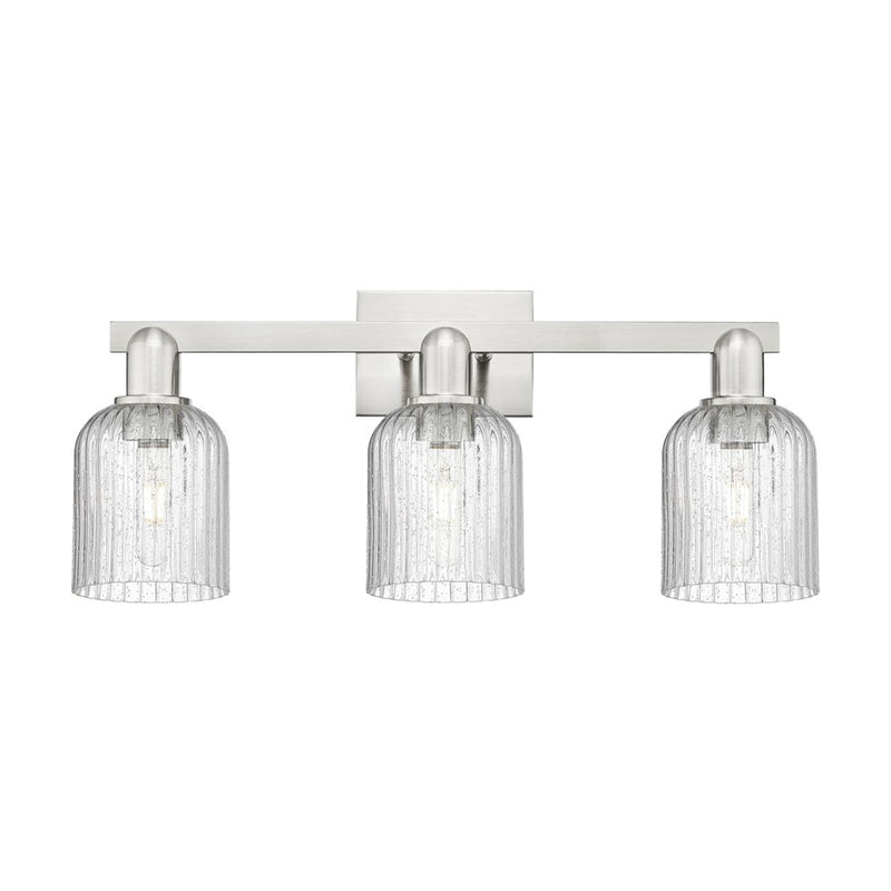 Innovations Bridal Veil 3Lt 24" Bath, Satin Nickel/Seed - 716-3W-SN-G559-5SDY