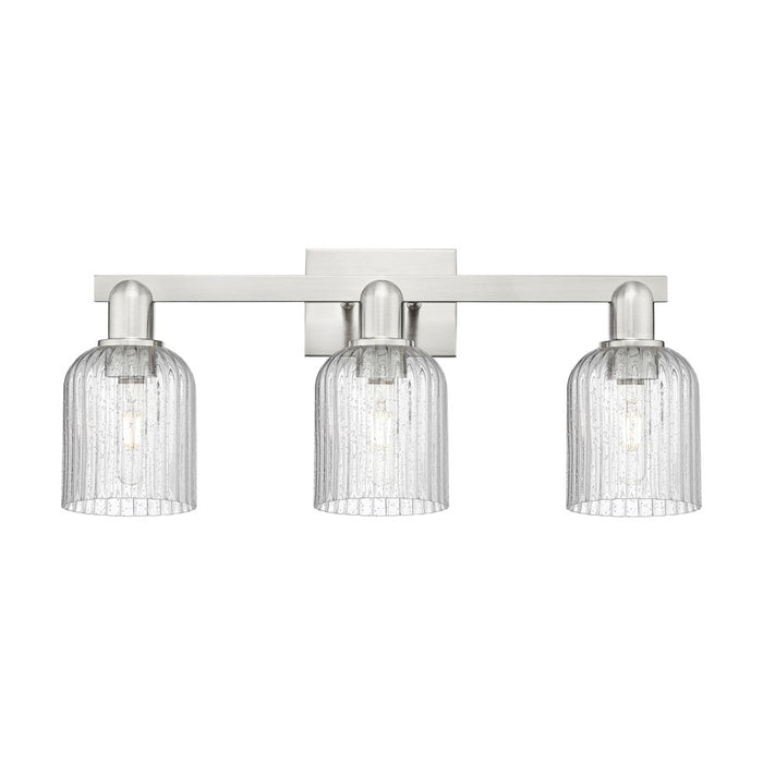Innovations Bridal Veil 3Lt 24" Bath, Satin Nickel/Seed - 716-3W-SN-G559-5SDY