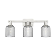 Innovations Bridal Veil 3Lt 24" Bath, Satin Nickel/Smoke - 716-3W-SN-G559-5SM