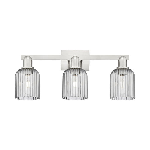 Innovations Bridal Veil 3Lt 24" Bath, Satin Nickel/Smoke - 716-3W-SN-G559-5SM