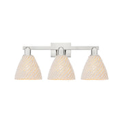 Innovations Natural Ballston Dome 3Lt 26" Bath, SN/NF - 716-3W-SN-NBD-75-NAT