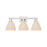 Innovations Natural Ballston Dome 3Lt 26" Bath, SN/NF - 716-3W-SN-NBD-75-NAT