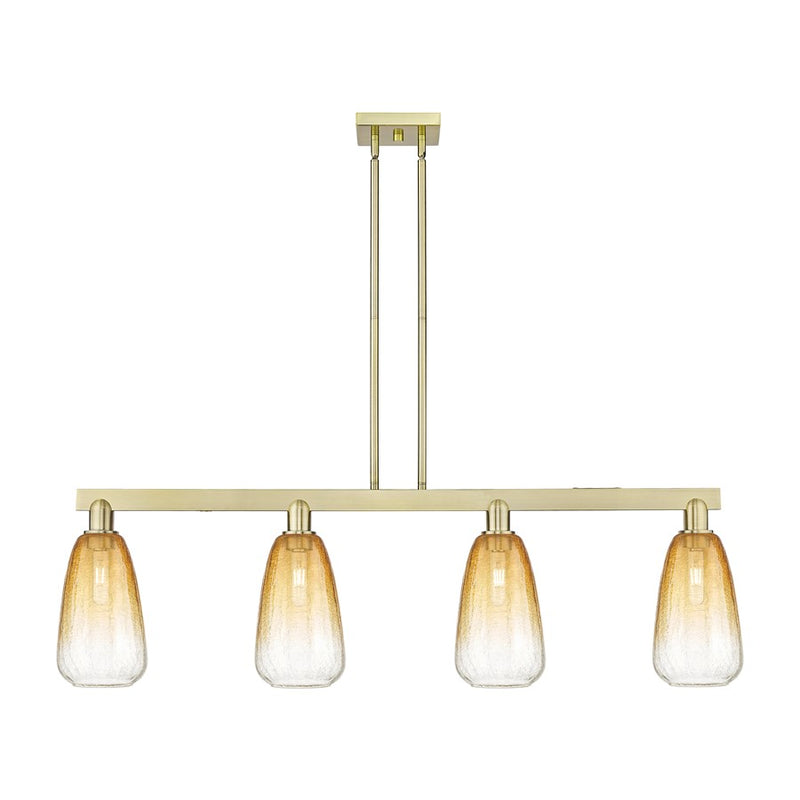 Innovations BH Almond 4Lt 48" Stem Island, AB/AM - 716-4I-AB-G480-6AM