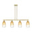 Innovations BH Almond 4Lt 48" Stem Island, AB/AM - 716-4I-AB-G480-6AM