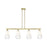 Innovations BH Almond 4Lt 48" Stem Island, AB/OP - 716-4I-AB-G480-6OP
