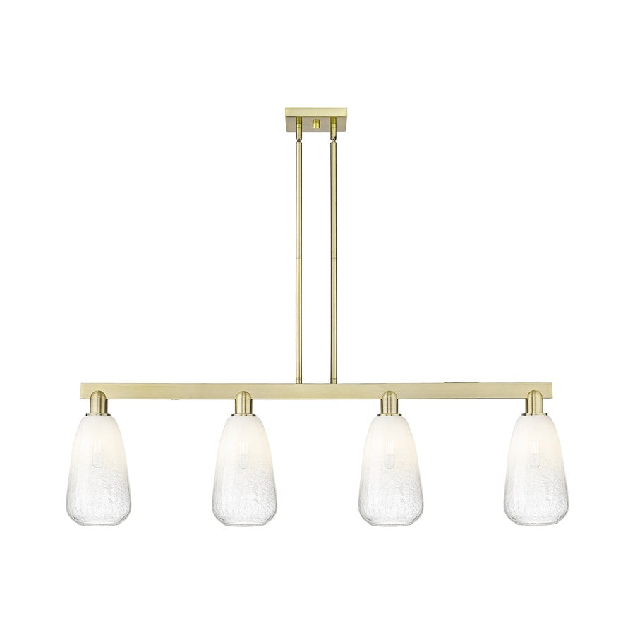 Innovations BH Almond 4Lt 48" Stem Island, AB/OP - 716-4I-AB-G480-6OP