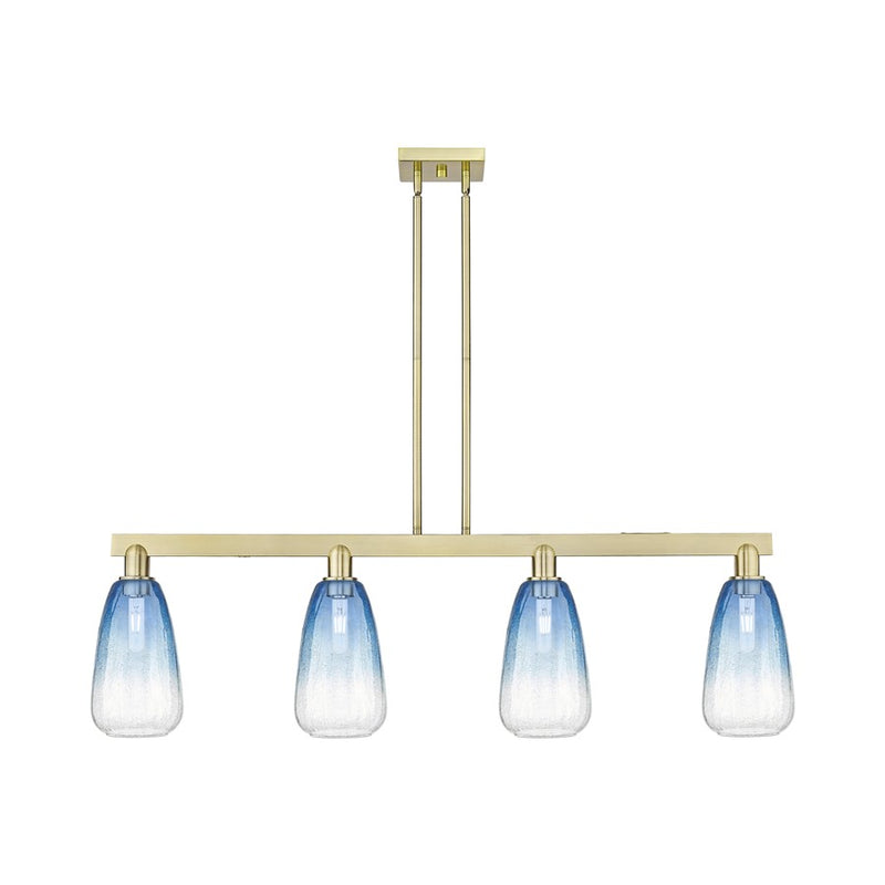 Innovations BH Almond 4Lt 48" Stem Island, AB/SB - 716-4I-AB-G480-6SB