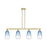 Innovations BH Almond 4Lt 48" Stem Island, AB/SB - 716-4I-AB-G480-6SB