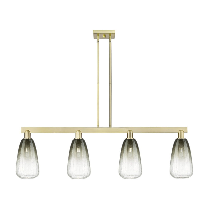 Innovations BH Almond 4Lt 48" Stem Island, AB/SL - 716-4I-AB-G480-6SL