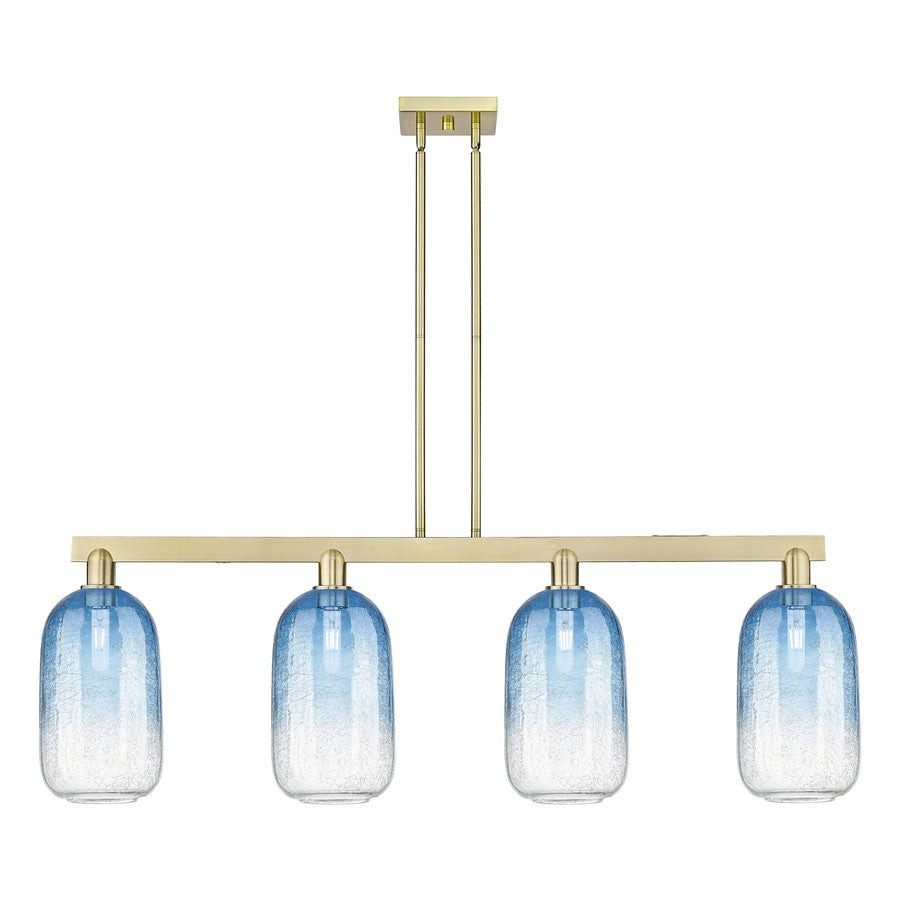 Innovations BH Cloche 4Lt 48" Stem Island, AB/SB - 716-4I-AB-G482-7SB