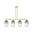 Innovations BH Cloche 4Lt 48" Stem Island, AB/SL - 716-4I-AB-G482-7SL