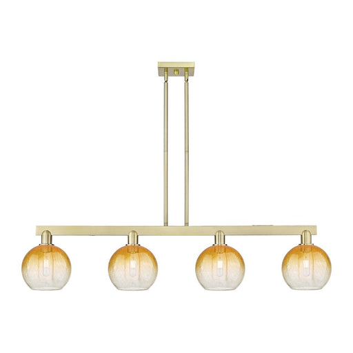 Innovations BH Globe 4Lt 48" Stem Island, AB/AM - 716-4I-AB-G483-8AM