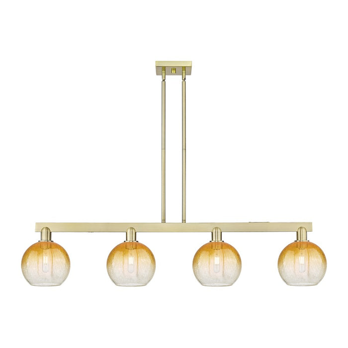 Innovations BH Globe 4Lt 48" Stem Island, AB/AM - 716-4I-AB-G483-8AM
