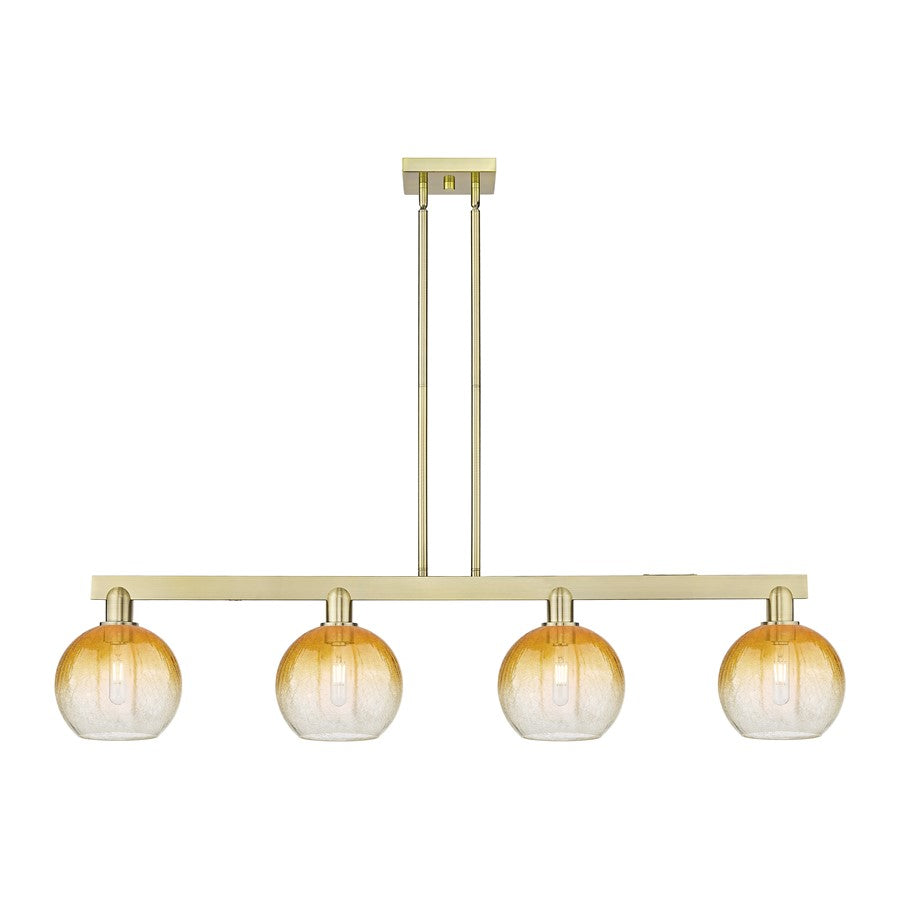 Innovations BH Globe 4Lt 48" Stem Island, AB/AM - 716-4I-AB-G483-8AM