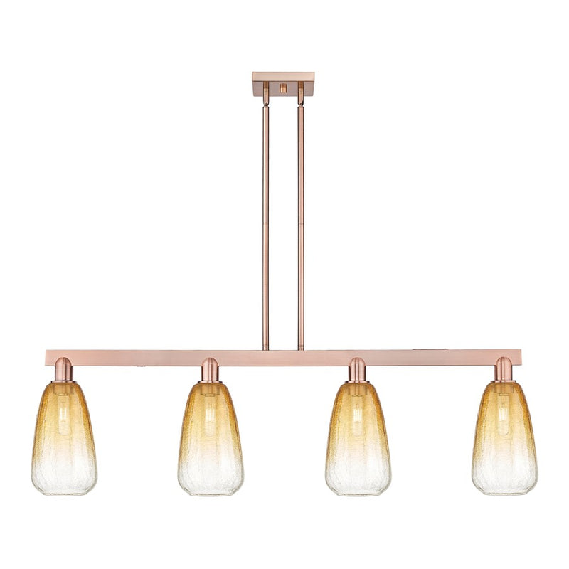 Innovations BH Almond 4Lt 48" Stem Island, CP/AM - 716-4I-AC-G480-6AM