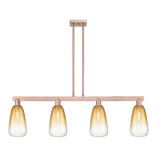Innovations BH Almond 4Lt 48" Stem Island, CP/AM - 716-4I-AC-G480-6AM