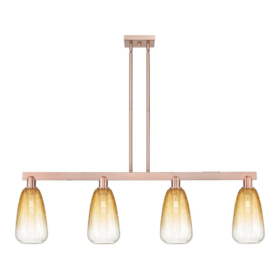 Innovations BH Almond 4Lt 48" Stem Island, CP/AM - 716-4I-AC-G480-6AM