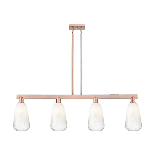 Innovations BH Almond 4Lt 48" Stem Island, CP/OP - 716-4I-AC-G480-6OP