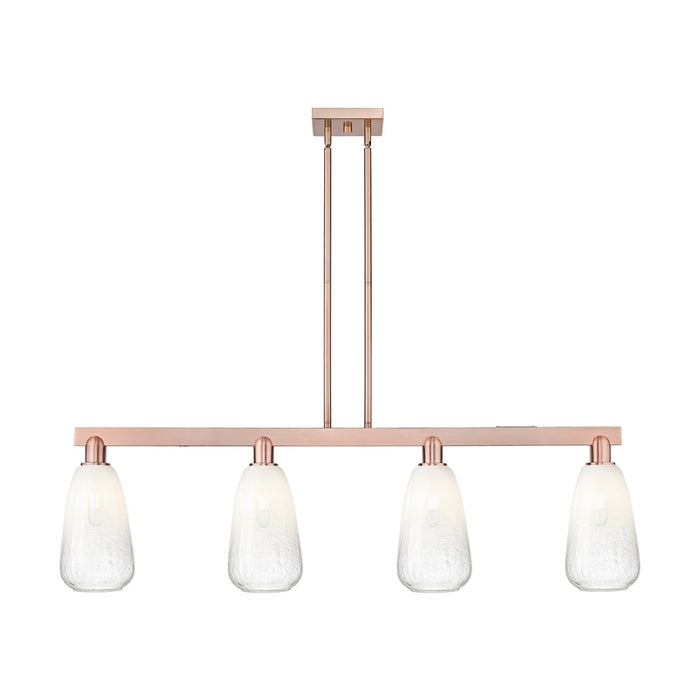 Innovations BH Almond 4Lt 48" Stem Island, CP/OP - 716-4I-AC-G480-6OP
