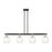 Innovations Preston 4Lt 48" Globe Stem Island, BKS/CL - 716-4I-BAB-G458-7CL