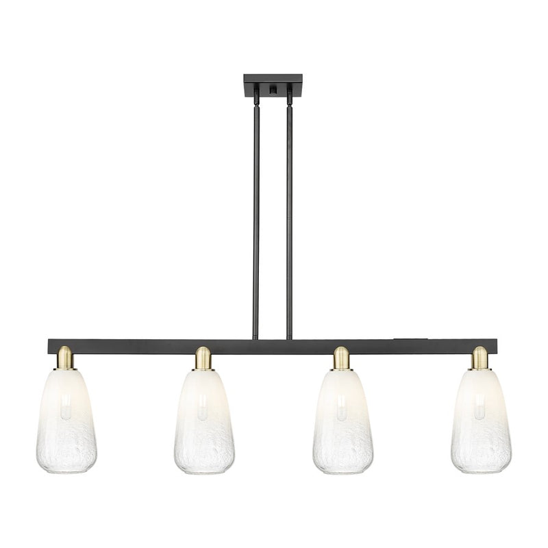 Innovations BH Almond 4Lt 48" Stem Island, BKS/OP - 716-4I-BAB-G480-6OP