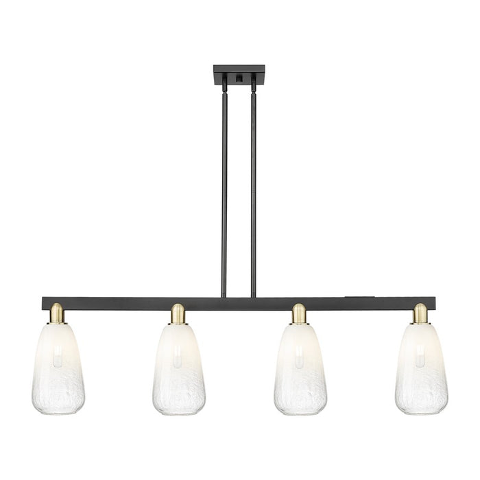 Innovations BH Almond 4Lt 48" Stem Island, BKS/OP - 716-4I-BAB-G480-6OP