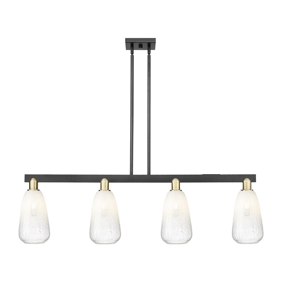 Innovations BH Almond 4Lt 48" Stem Island, BKS/OP - 716-4I-BAB-G480-6OP