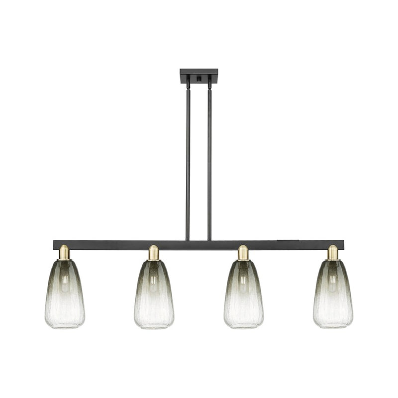 Innovations BH Almond 4Lt 48" Stem Island, BKS/SL - 716-4I-BAB-G480-6SL