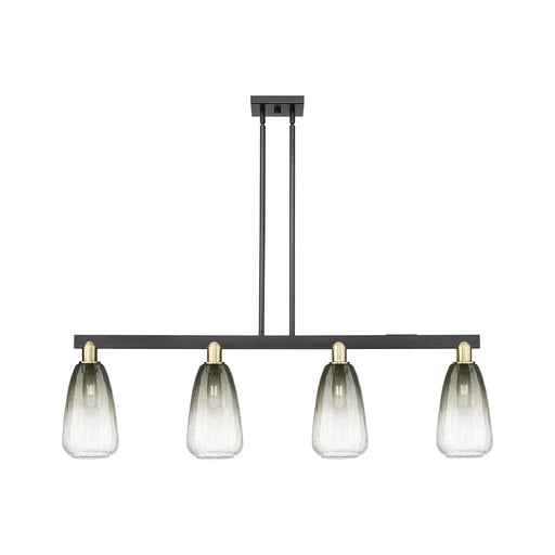 Innovations BH Almond 4Lt 48" Stem Island, BKS/SL - 716-4I-BAB-G480-6SL