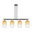 Innovations BH Cloche 4Lt 48" Stem Island, BKS/AM - 716-4I-BAB-G482-7AM