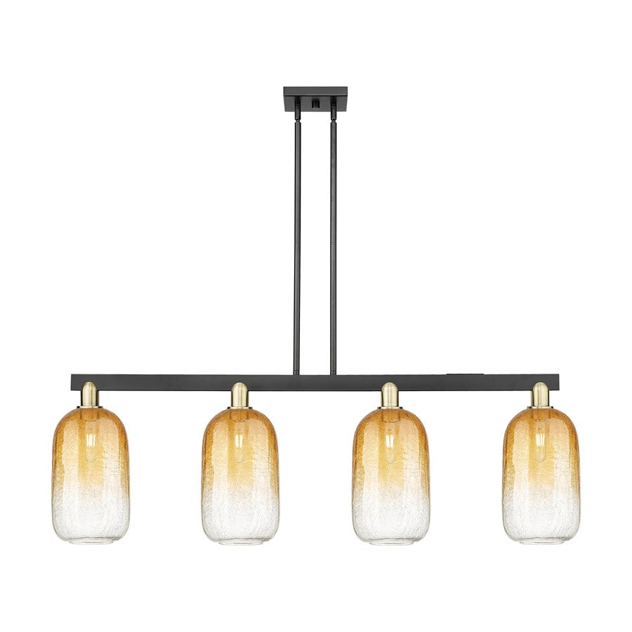 Innovations BH Cloche 4Lt 48" Stem Island, BKS/AM - 716-4I-BAB-G482-7AM