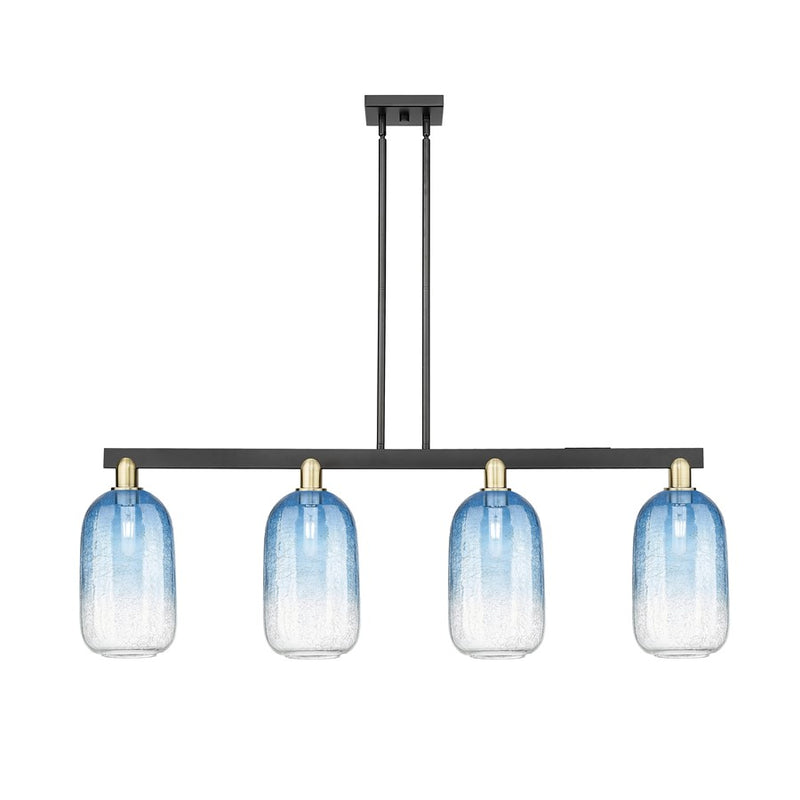 Innovations BH Cloche 4Lt 48" Stem Island, BKS/SB - 716-4I-BAB-G482-7SB