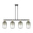 Innovations BH Cloche 4Lt 48" Stem Island, BKS/SL - 716-4I-BAB-G482-7SL