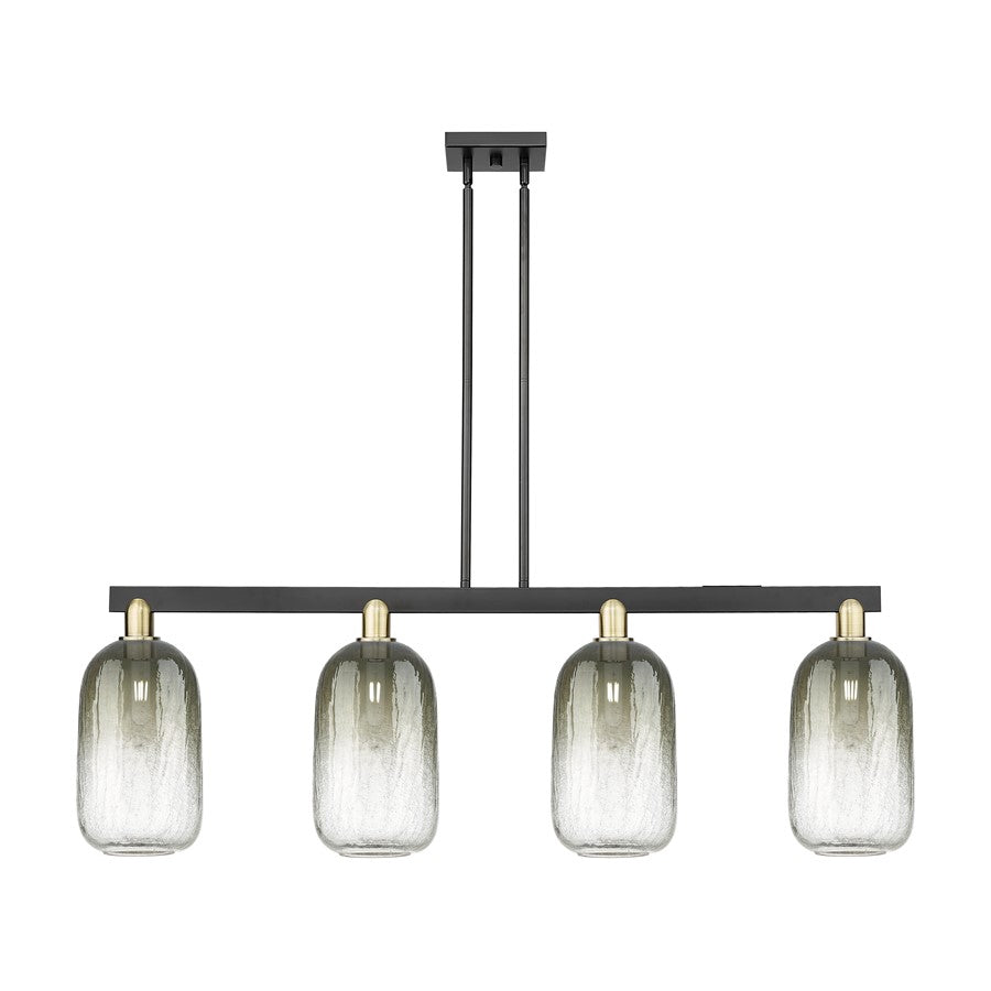 Innovations BH Cloche 4Lt 48" Stem Island, BKS/SL - 716-4I-BAB-G482-7SL