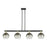 Innovations BH Globe 4Lt 48" Stem Island, BKS/SL - 716-4I-BAB-G483-8SL