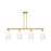 Innovations BH Almond 4Lt 48" Stem Island, BB/OP - 716-4I-BB-G480-6OP