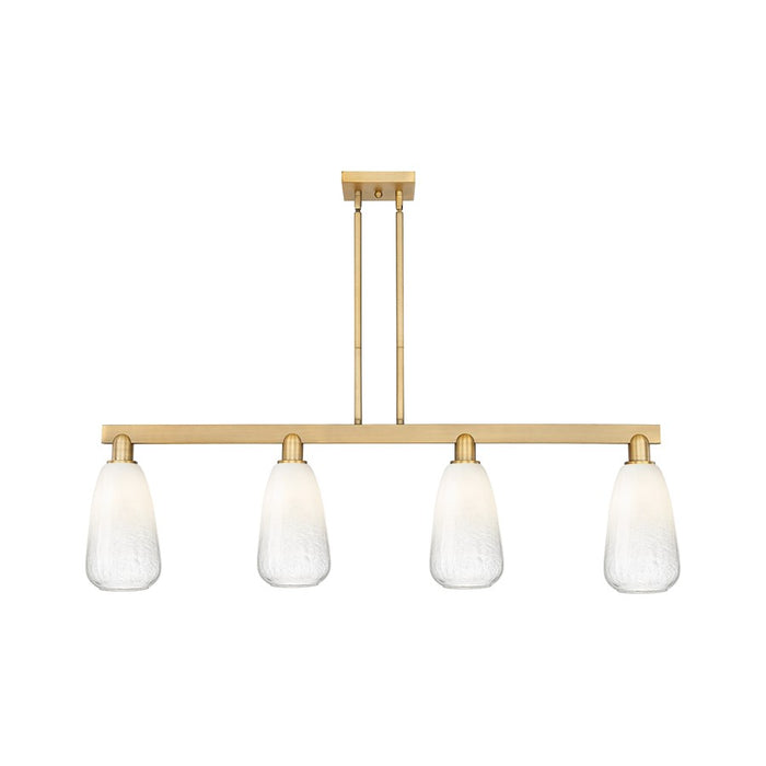 Innovations BH Almond 4Lt 48" Stem Island, BB/OP - 716-4I-BB-G480-6OP