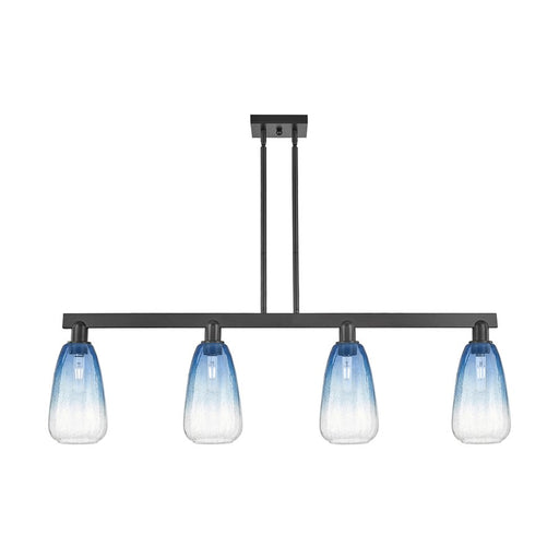 Innovations BH Almond 4Lt 48" Stem Island, BK/SB - 716-4I-BK-G480-6SB
