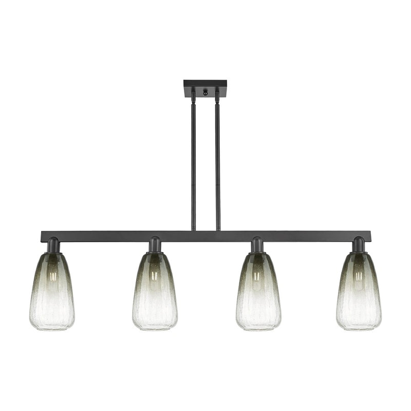 Innovations BH Almond 4Lt 48" Stem Island, BK/SL - 716-4I-BK-G480-6SL