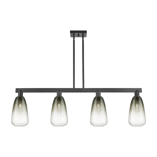 Innovations BH Almond 4Lt 48" Stem Island, BK/SL - 716-4I-BK-G480-6SL