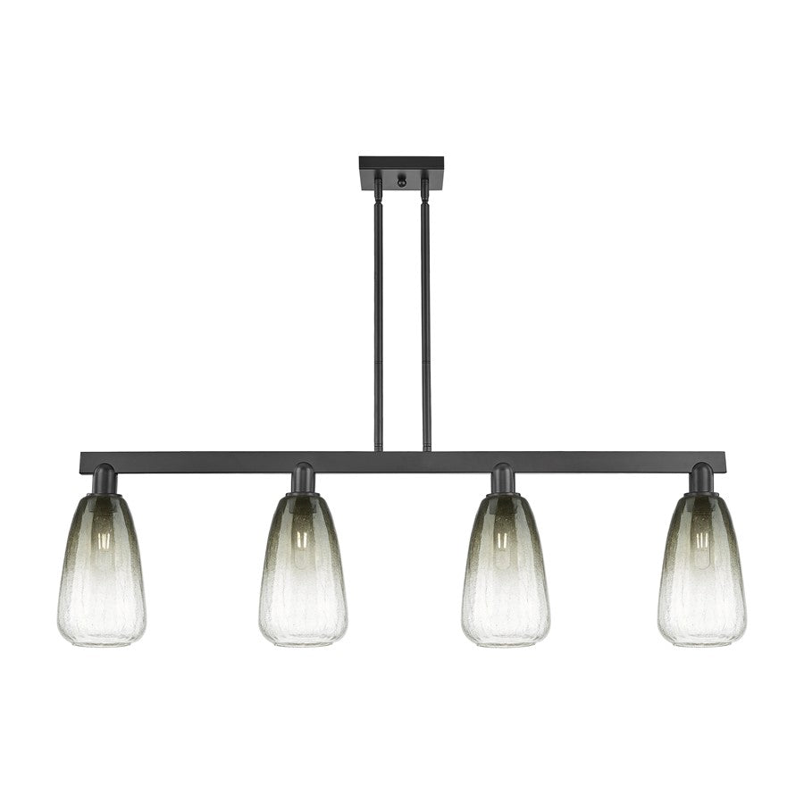Innovations BH Almond 4Lt 48" Stem Island, BK/SL - 716-4I-BK-G480-6SL
