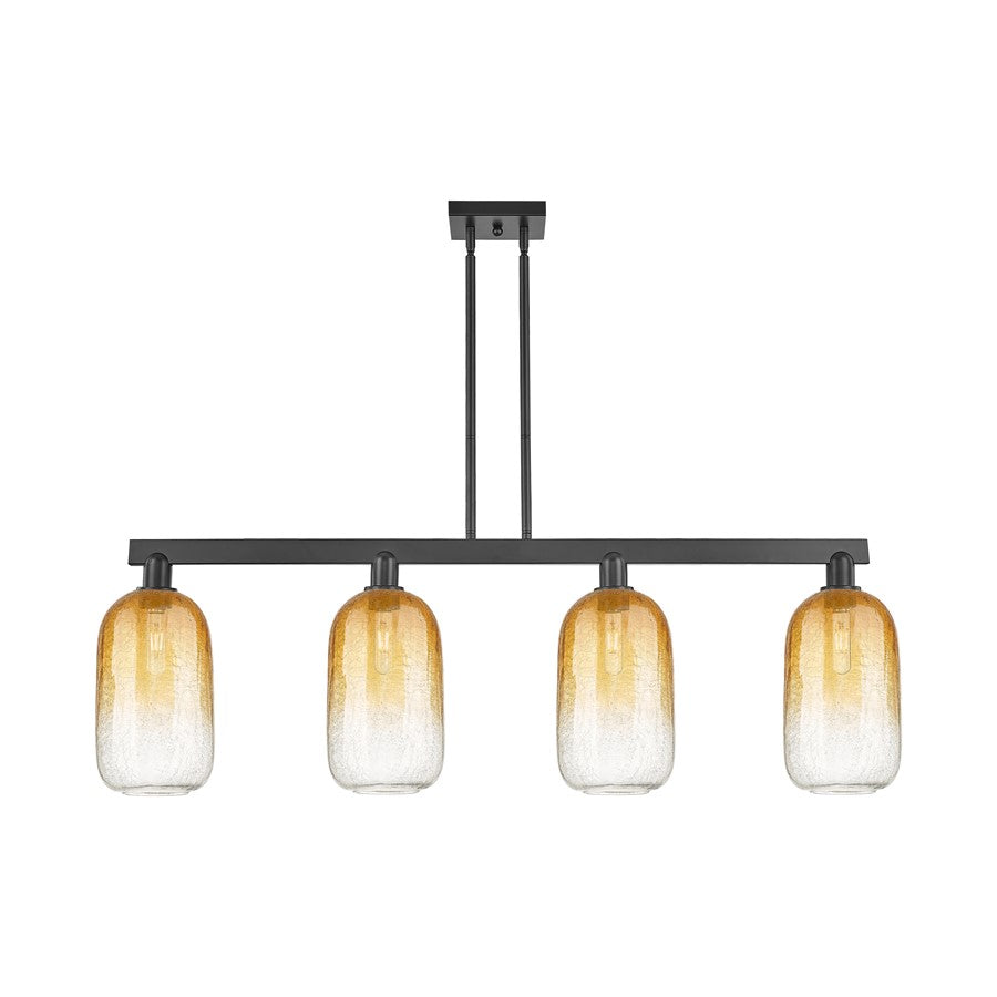 Innovations BH Cloche 4Lt 48" Stem Island, BK/AM - 716-4I-BK-G482-7AM