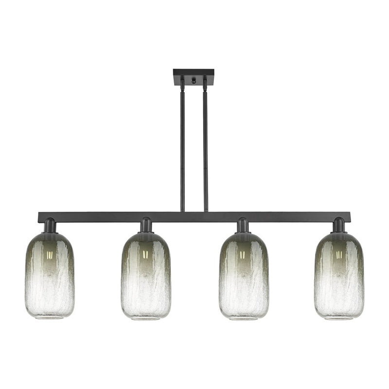 Innovations BH Cloche 4Lt 48" Stem Island, BK/SL - 716-4I-BK-G482-7SL