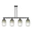 Innovations BH Cloche 4Lt 48" Stem Island, BK/SL - 716-4I-BK-G482-7SL
