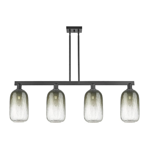Innovations BH Cloche 4Lt 48" Stem Island, BK/SL - 716-4I-BK-G482-7SL