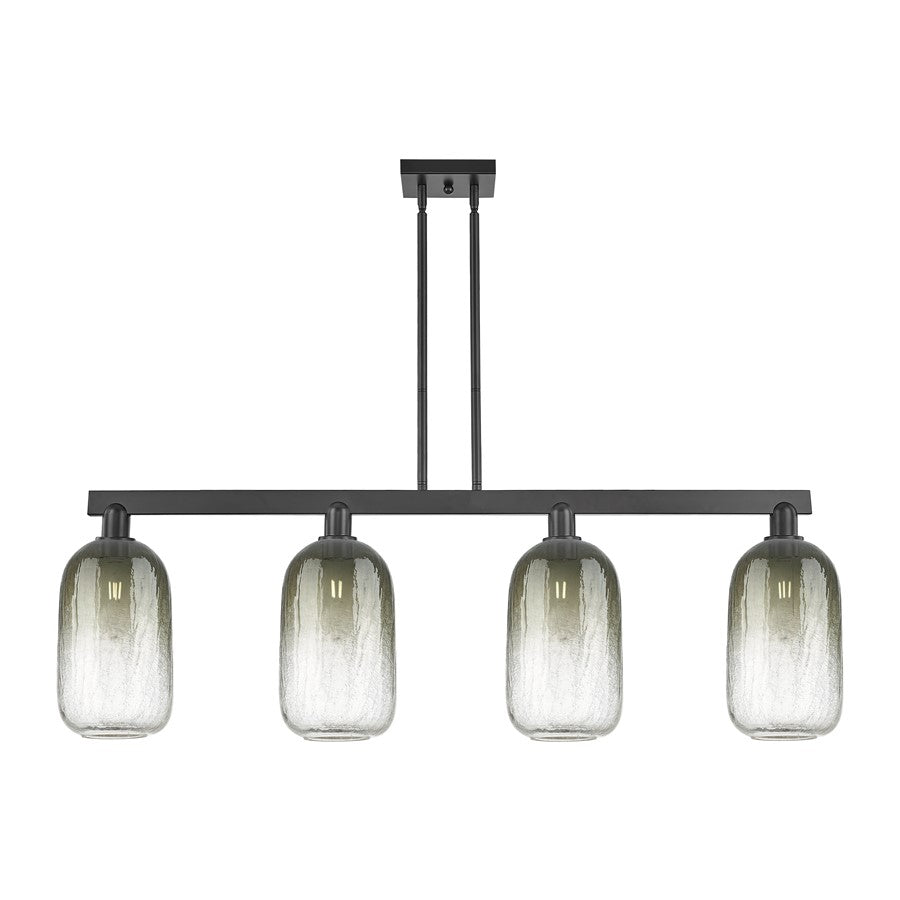 Innovations BH Cloche 4Lt 48" Stem Island, BK/SL - 716-4I-BK-G482-7SL