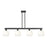 Innovations BH Globe 4Lt 48" Stem Island, BK/OP - 716-4I-BK-G483-8OP