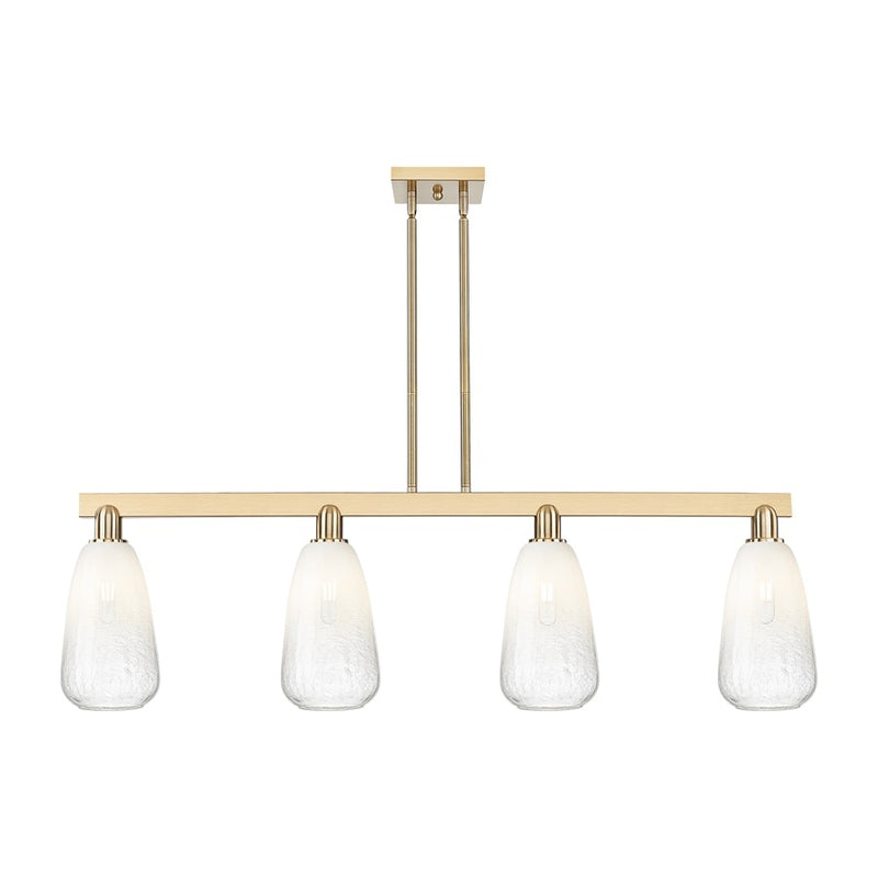 Innovations BH Almond 4Lt 48" Stem Island, CBZ/OP - 716-4I-CB-G480-6OP