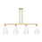 Innovations BH Almond 4Lt 48" Stem Island, CBZ/OP - 716-4I-CB-G480-6OP